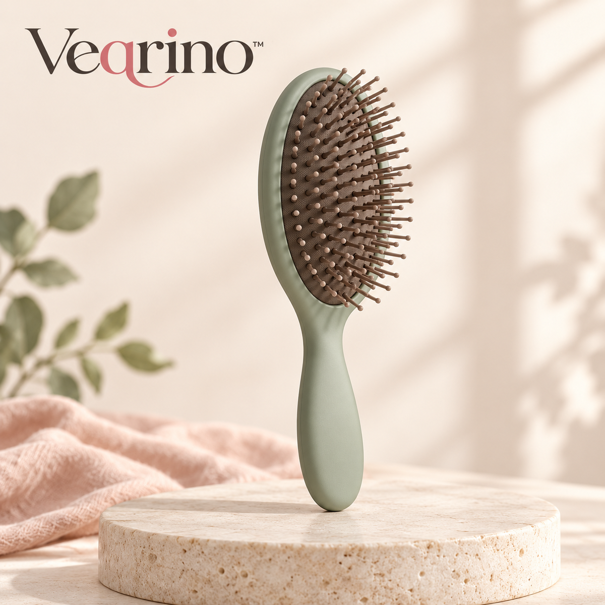 Veqrino™ GentleGlide Detangling Cushion Brush