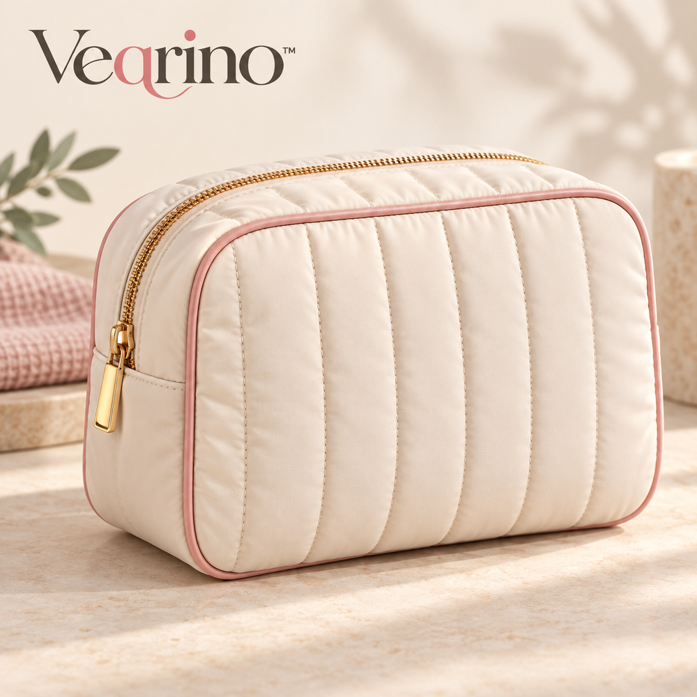 Veqrino™ SoftForm Quilted Toiletry Bag