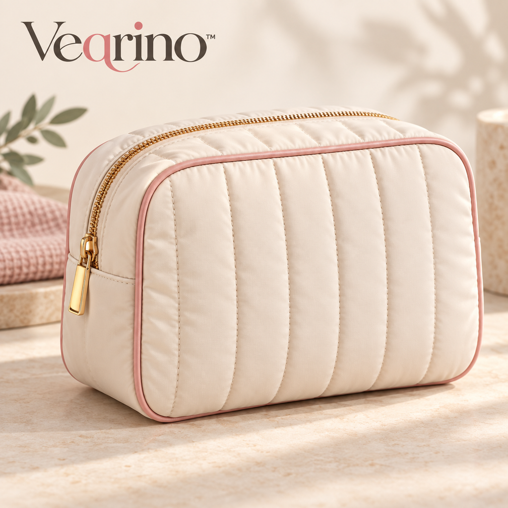 Veqrino™ SoftForm Quilted Toiletry Bag