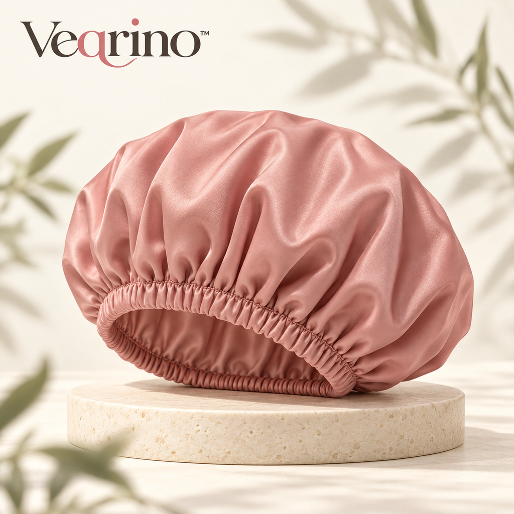 Veqrino™ SatinShield Waterproof Shower Cap