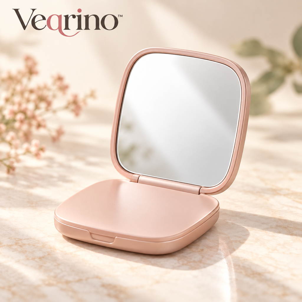Veqrino™ FoldAway Compact Makeup Mirror