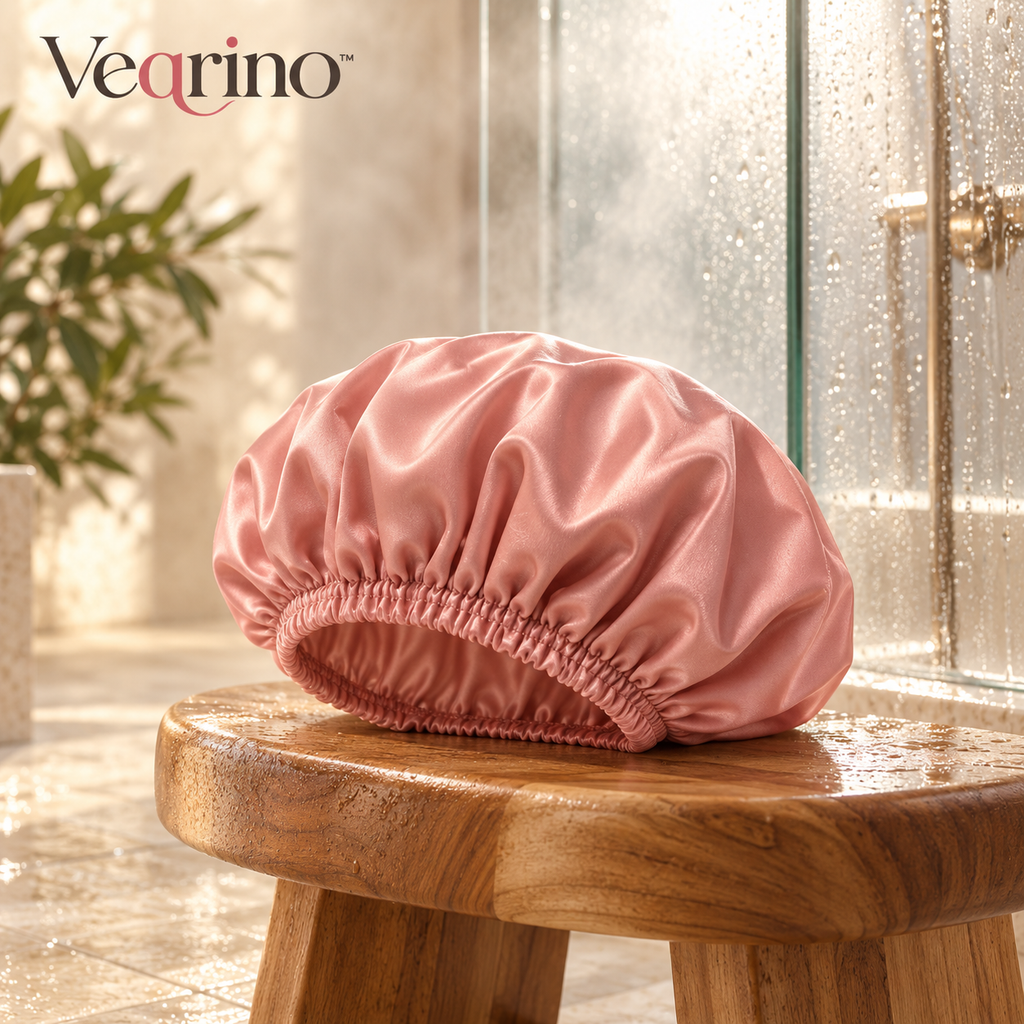 Veqrino™ SatinShield Waterproof Shower Cap