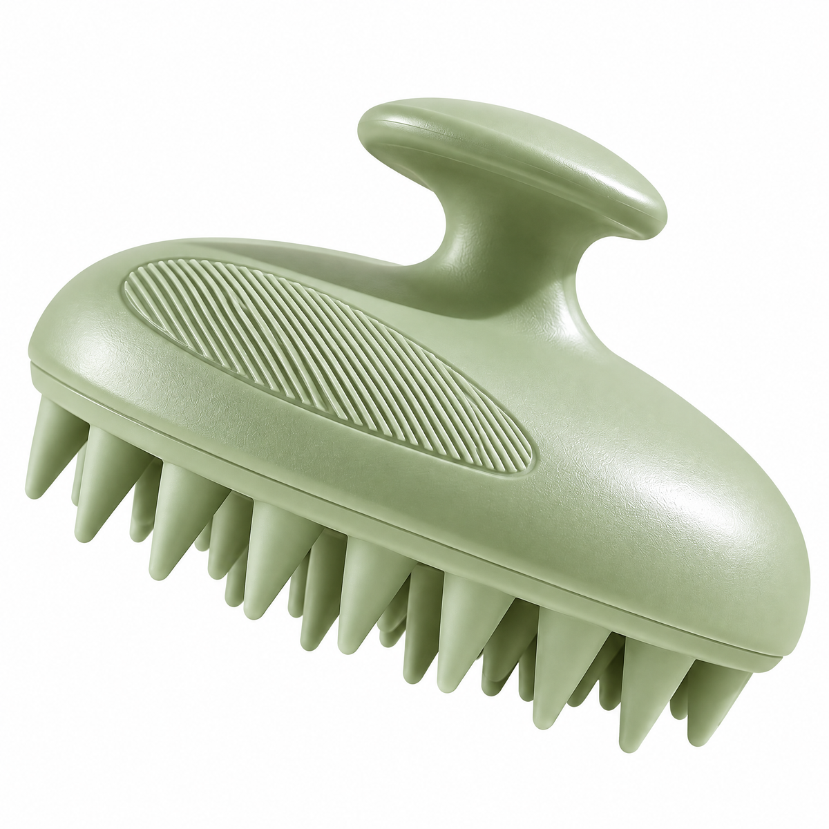 RootRevive scalp brush shower scene