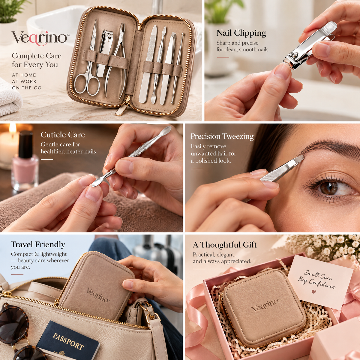 Open Veqrino PrecisionCare manicure kit