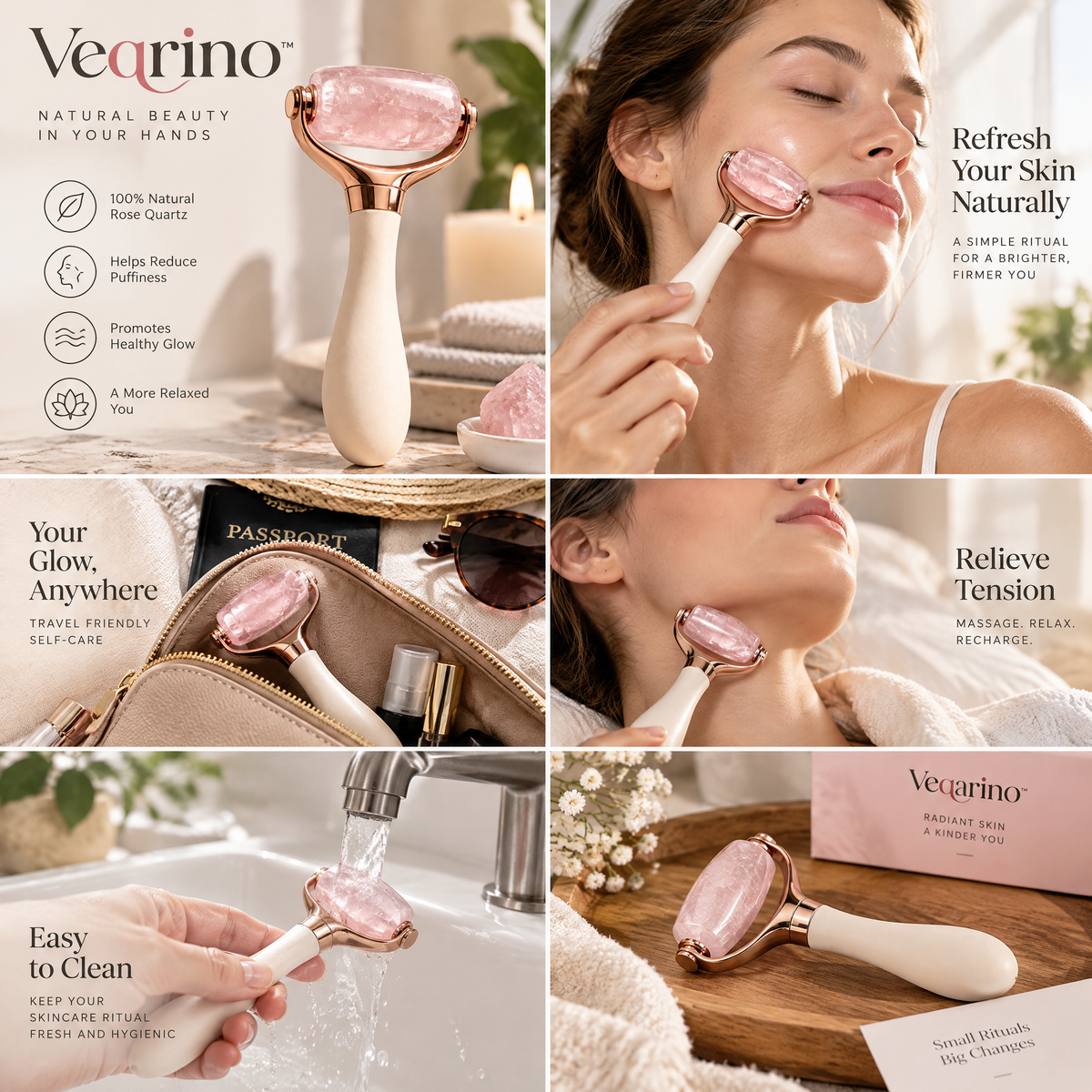 Veqrino™ ArcticGlow Facial Ice Roller